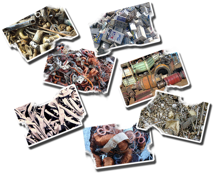 Metal Scrap Orient Mercantile - Metal (728x572), Png Download