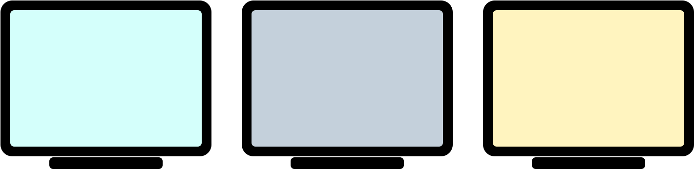 Comprehensive Multi-screen Support - Flat Panel Display (1420x400), Png Download