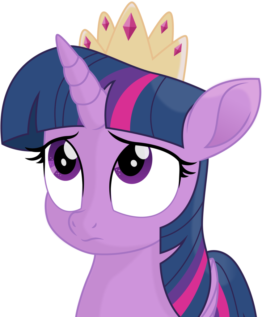 Dragonchaser123, Crown, Female, Jewelry, Mare - Mlp Twilight Alicorn Vector (963x1024), Png Download