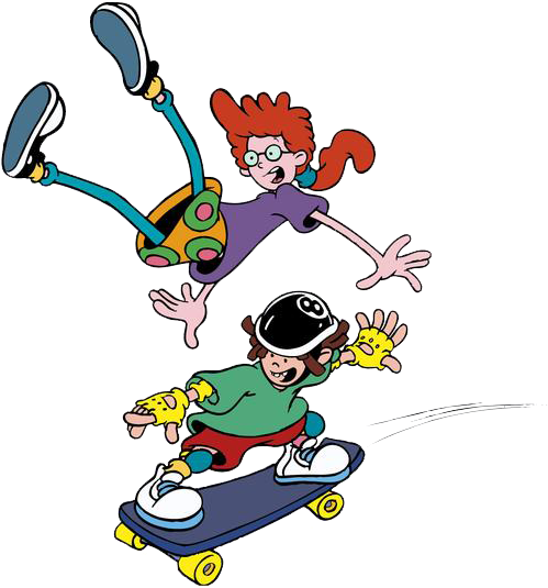 Thank You Clipart - Pepper Ann Cartoon Doll (515x548), Png Download