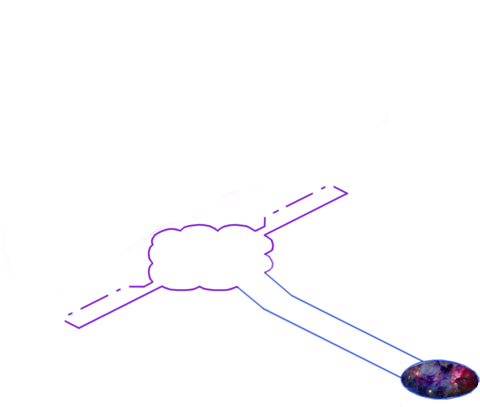 13 Lights A Sky Full Of Stars - Clothes Hanger (3739x3326), Png Download