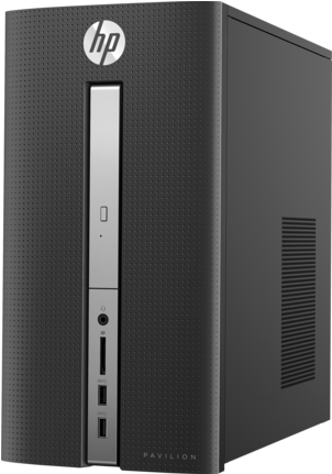 Hp Pavilion - Hp Cpu 2017 Model (372x430), Png Download