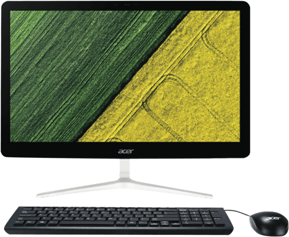 Shop Desktops, Laptops & Tablets - Acer Aspire Z24 880 Aio (773x505), Png Download