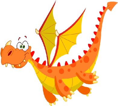 Baby Dragons Cartoon Clip Art Cute Dragon Page 4 - Dragon Cartoon (400x400), Png Download