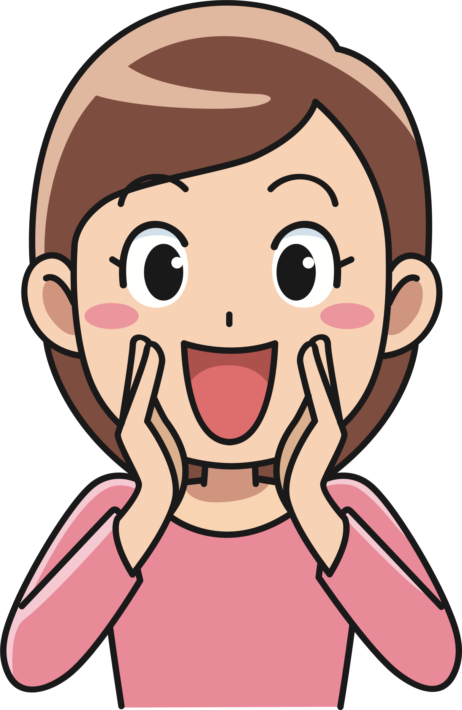 Clipart - Nurse Cartoon (1556x2388), Png Download