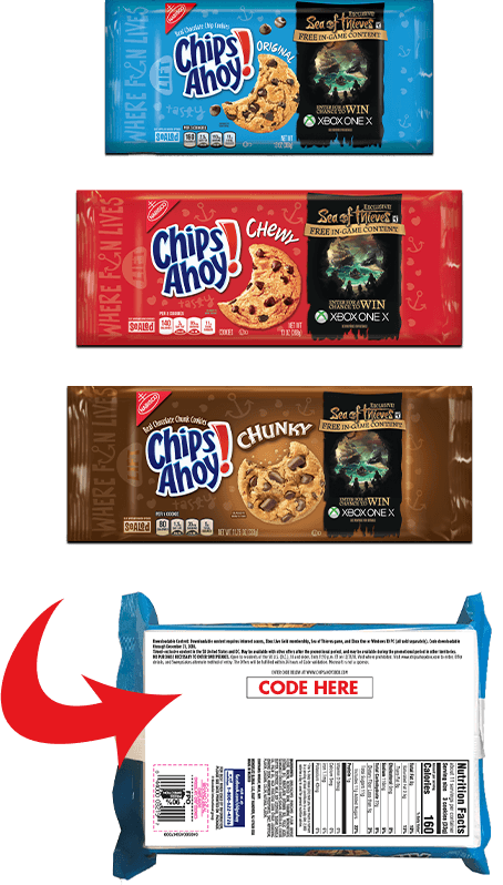 Please Enter The Code Without Any Dashes Or Spaces - Chips Ahoy Sea Of Thieves Codes (454x798), Png Download