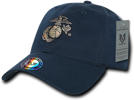 Usmc Us Marines "the Lieutenant" Official Military - United States Navy Hat (500x500), Png Download