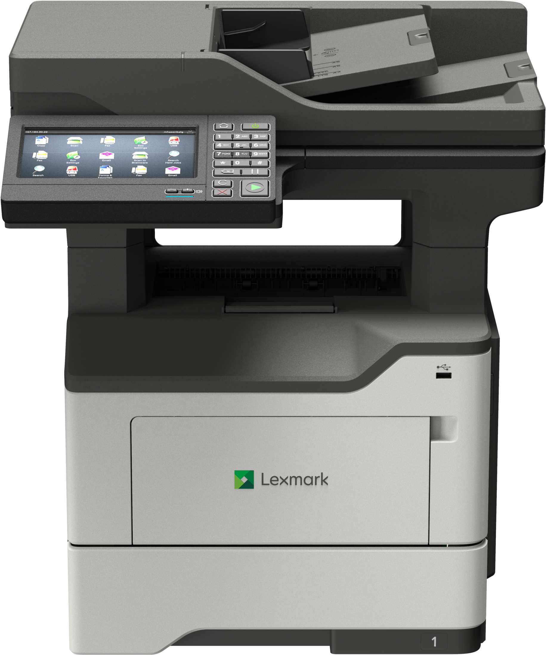 Front Press Enter To Zoom In And Out - Lexmark Mx622adhe (1920x2307), Png Download