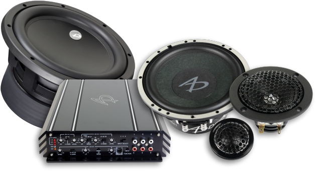 Audio Speaker Png Transparent Images Free Download - Speaker Car Png (640x370), Png Download