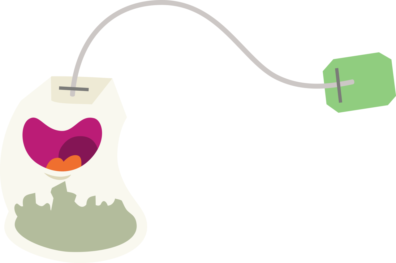 Hendro107, Discordant Harmony, Ginseng Teabags, No - Bolsitas De Te Dibujos (1280x850), Png Download