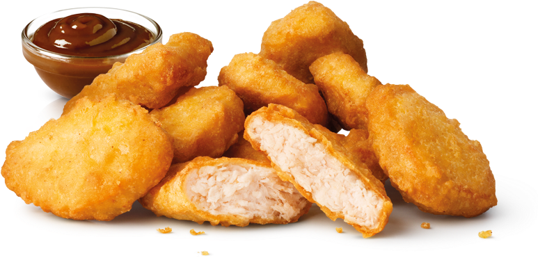 Chicken Mcnuggets - Mcdonalds Chicken Nuggets Png (800x596), Png Download