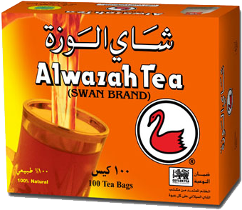 Alwazah 100 Tea Bag Front - Alwazah Tea 100 Tea Bags (350x350), Png Download
