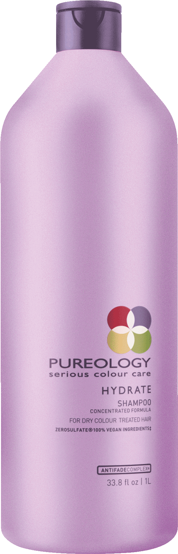 Hydrate Sulfate Free Shampoo Liter For Dry, Color Treated - Born Haircare Pureology Clean Volume Conditioner 50ml (1536x1800), Png Download