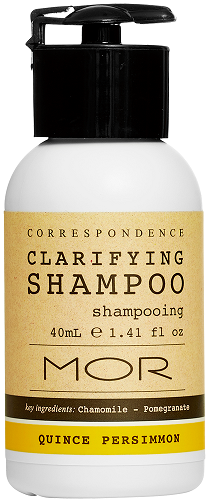 Mor Correspondence 40ml Clarifying Shampoo Bottles - Shampoo (500x500), Png Download