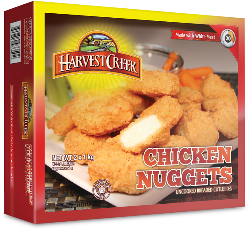 Ingredients - Harvest Creek Chicken Nuggets (900x900), Png Download