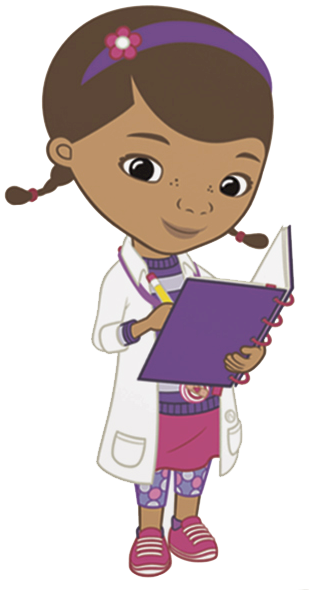 Docnotebook - Roommates Rmk2528flt Doc Mcstuffins Foam Characters (309x590), Png Download