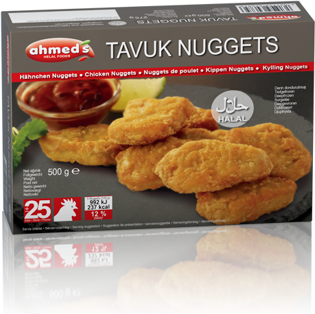 Nuggets - Ahmed's Steak House (486x621), Png Download