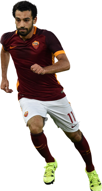 Mohamed Salah As Roma - Mohamed Salah Roma Png (343x640), Png Download