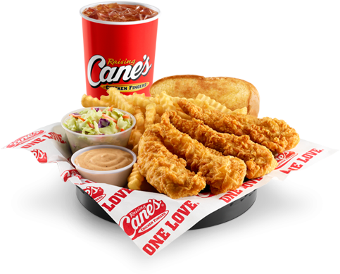 Nuggets Are Such A 80s And 90s Product - Raising Cane's Box Combo (484x424), Png Download