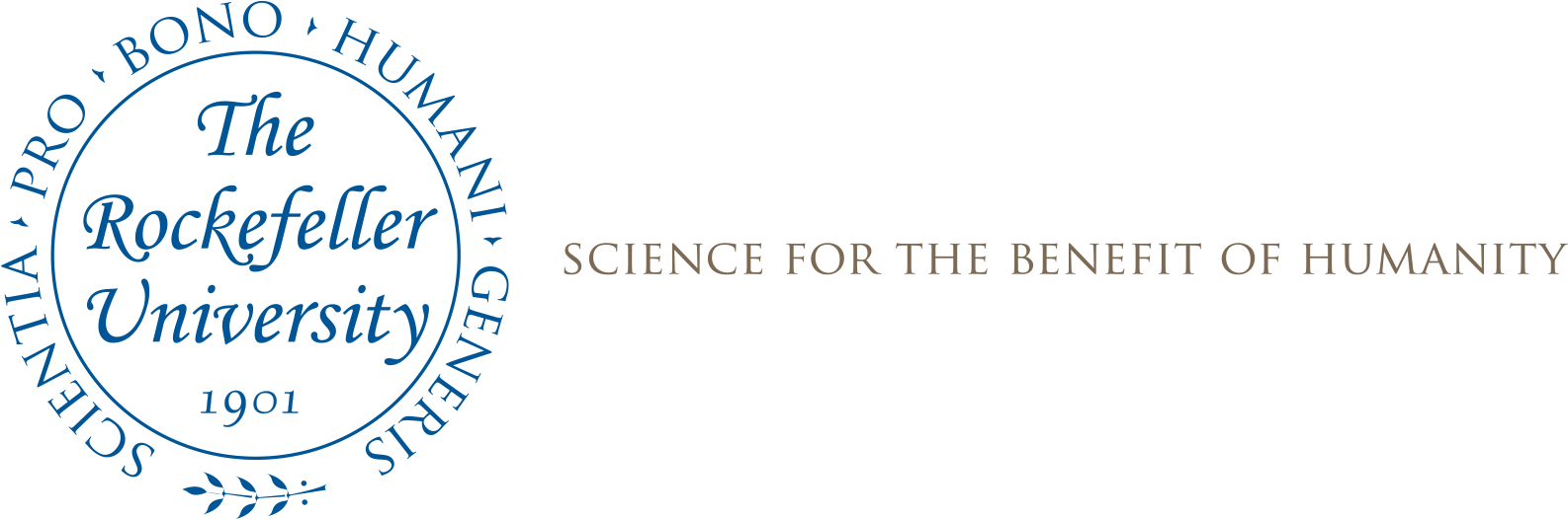 Download Png - Rockefeller University Logo (1590x550), Png Download