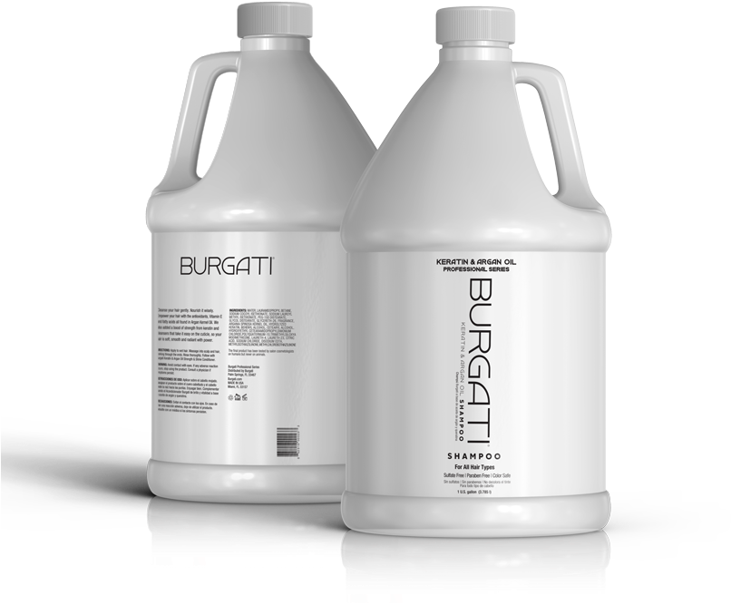 Burgati Shampoo Gallon - Argan Oil (816x816), Png Download