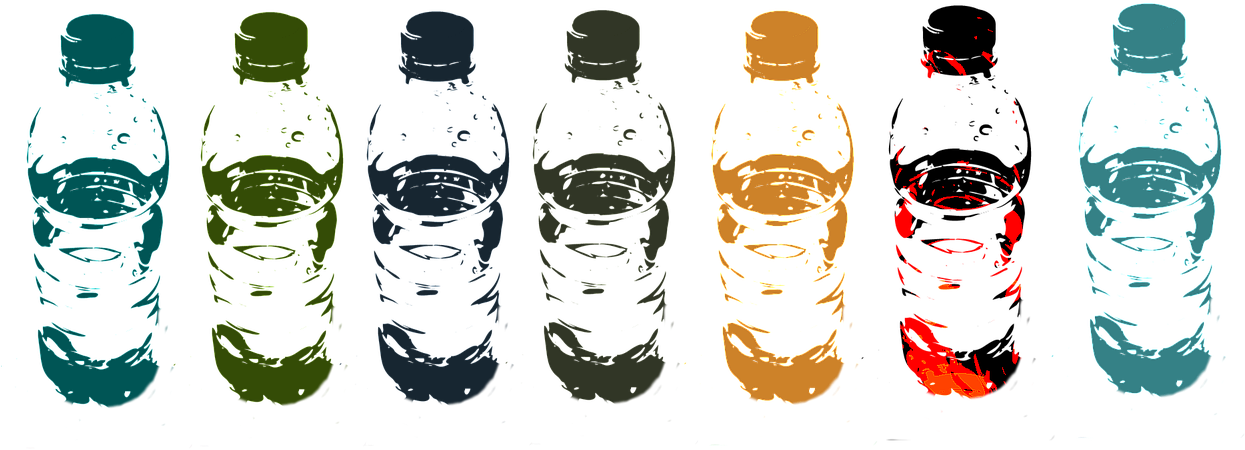 Bottle (1280x533), Png Download