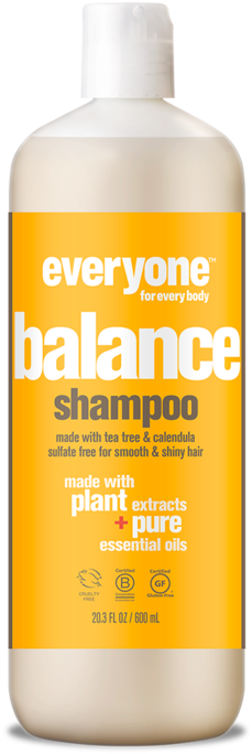 Everyone Balance Sulfate Free Botanical Shampoo 20oz - Cht Ceramic Hydroxyapatite Type Ii (1024x1024), Png Download