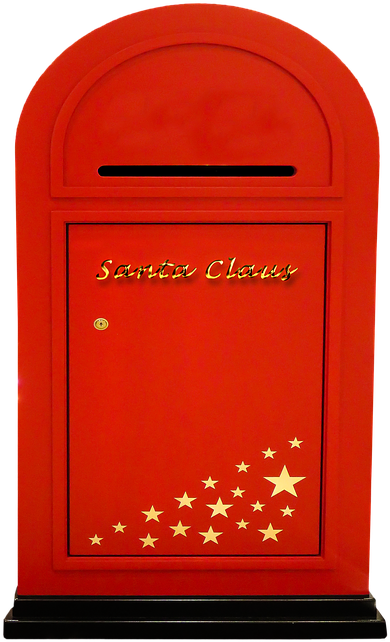 Mailbox Postbox Png - Почтовый Ящик Деда Мороза (520x720), Png Download