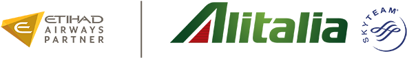 Alitalia Etihad Logo 2 By Connie - Etihad Airways (648x236), Png Download
