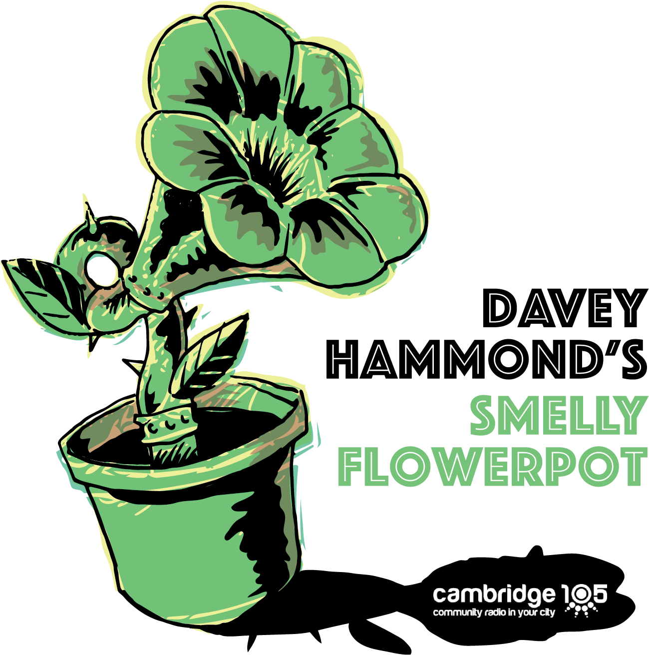 Smelly Flowerpot Radio Show Ident - Mor Thiam: Dini Saffarar (drums Of Fire) Cd (1417x1417), Png Download