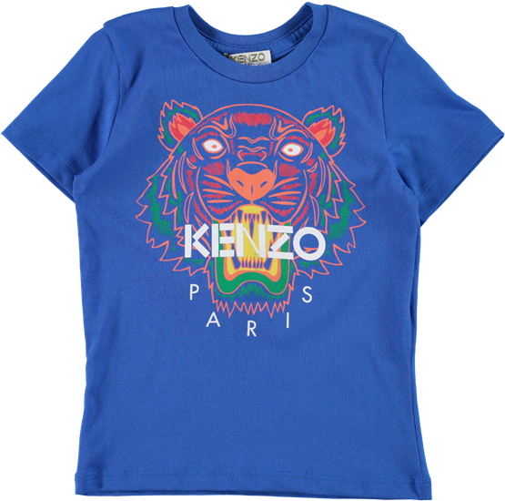 Picture Of Tiger Print T-shirt Royal Blue - Girl Scout Shirt (600x600), Png Download