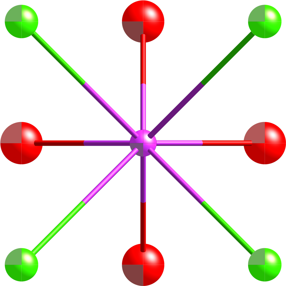 Biocl Xtal 1993 Bi Coordination Top Down - Goobay 57196 - Network Cable U/utp (cat. 5 Rj45 100 (1100x1100), Png Download
