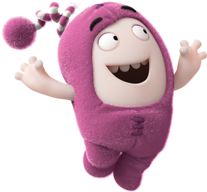 Newt - Oddbods Newt (661x665), Png Download