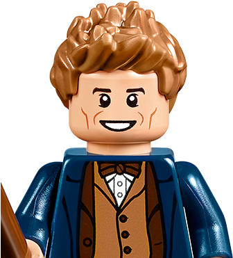 Newt Scamander - Lego Fantastic Beasts Minifigures (336x448), Png Download