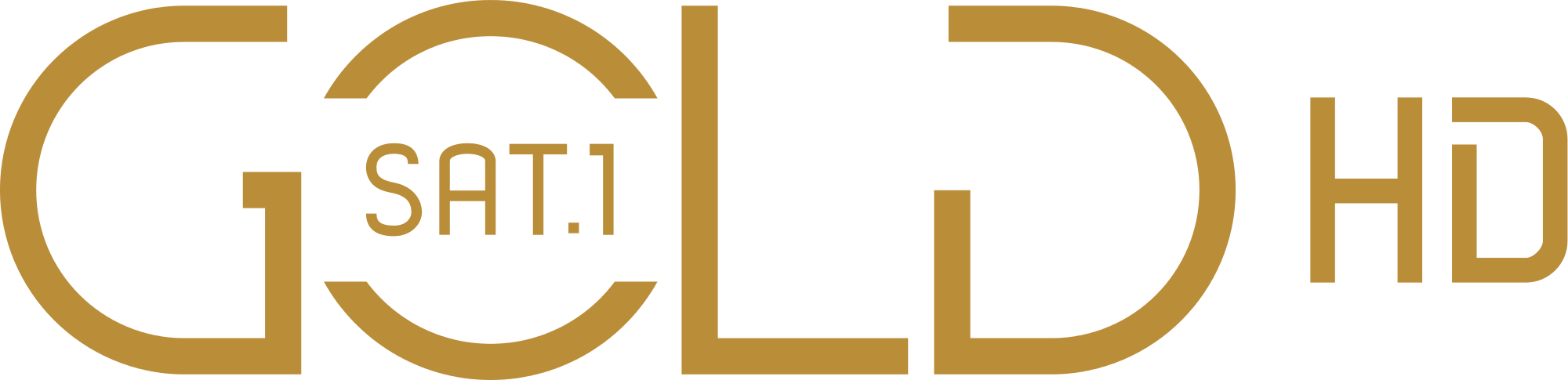 Sat 1 Gold Hd Logo (2000x485), Png Download