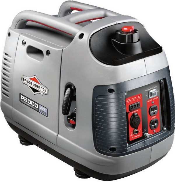 P2000 Inverter - P2000 Briggs And Stratton Inverter Generator (600x626), Png Download