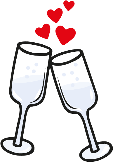 Stemware Clipart Wine Glass Png 387 * 551 Transprent - Stemware (387x551), Png Download