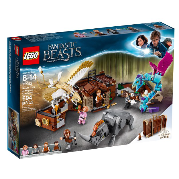 Newt's Case Of Magical Creatures - Harry Potter Fantastic Beasts Lego (625x625), Png Download