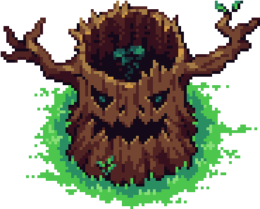 13 Jul - Pixel Art Top Down Tree (560x360), Png Download