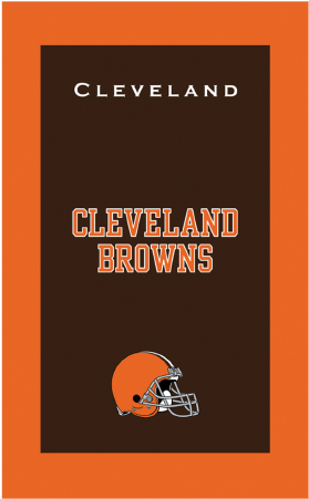 Cleveland Browns Nfl Bowling Towel (500x500), Png Download