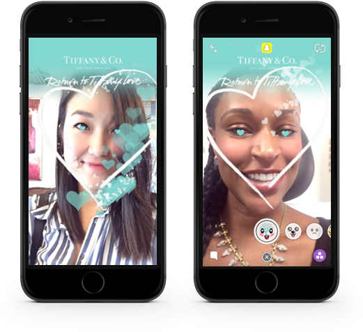 Love Not Like Tiffany Snapchat Geofilter Luxury Brand - Tiffany & Co Snapchat Filter (640x500), Png Download