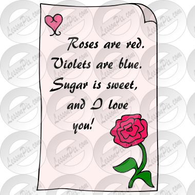 Poem Picture For Classroom / Therapy Use - Rosa And The Red Apron [book] (380x380), Png Download