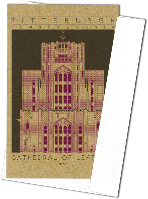 Cathedral Of Learning - Allegheny County Courthouse (576x721), Png Download