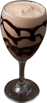 0001 Milk Shake Ovomaltine - Champagne Stemware (514x350), Png Download