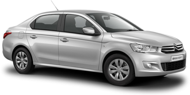 Citroen Elysee - Carro Nissan Tiida (630x360), Png Download