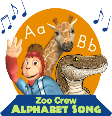 Alphabet Song Without A Rug - Alphabet Song (394x392), Png Download