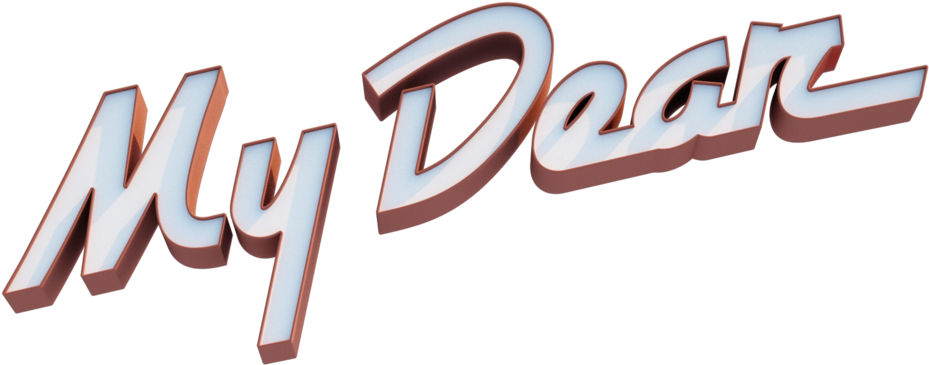 My Dear Logo - My Dear (1000x433), Png Download