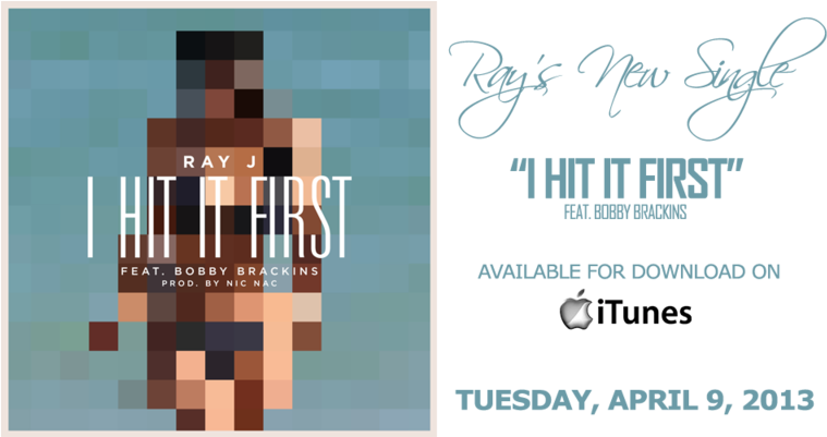 Ray J Reminds Us All Why Kim Kardashian Is Famous In - Hit It First Lyrics (768x400), Png Download