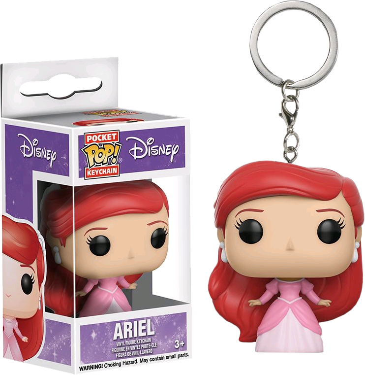 The - Funko Pop Keychain Ariel (742x761), Png Download