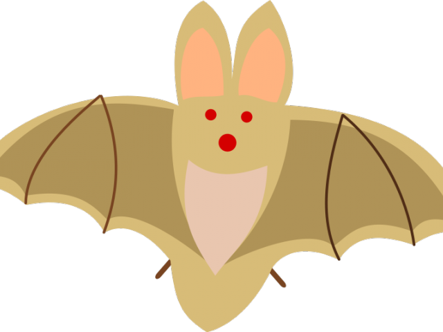 Web Clipart Cute Halloween Bat - Cute Bat Clip Art (640x480), Png Download